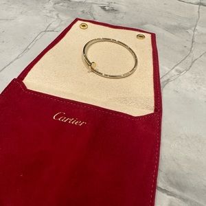 Cartier Yellow Gold Small Juste Un Clou Bracelet, Size 17